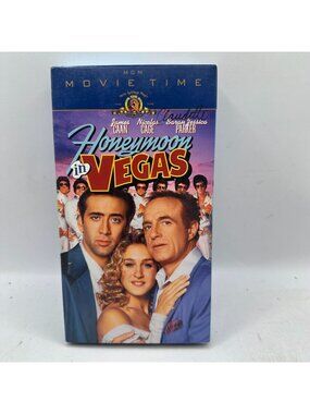 Honeymoon In Vegas VHS 1992 MGM Movie Time Nicolas Cage Sarah Jessica Parker